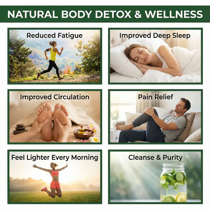 Yluman™ Herbal Detox Patches - Natural Body Detox, & Improved Circulation -  Stronger and Last Longing Erections